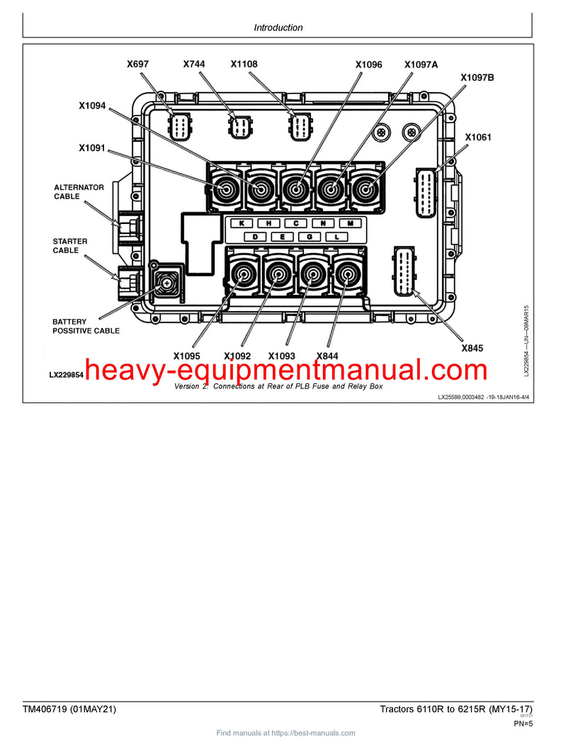 Download John Deere 6110R 6120R 6130R 6135R 6145R 6155R (H) 6175R 6195R 6215R Tractor Diagnosis and Test Service Manual TM406719 Download John Deere 6110R 6120R 6130R 6135R 6145R 6155R (H) 6175R 6195R 6215R Tractor Diagnosis and Test Service Manual TM406719