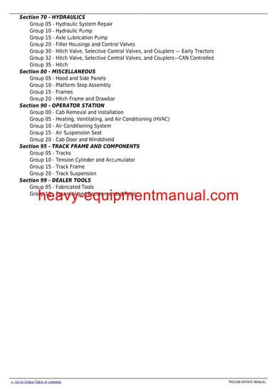 John Deere 9430T 9530T 9630T Track Tractor Service Repair Manual TM2268 John Deere 9430T 9530T 9630T Track Tractor Service Repair Manual TM2268