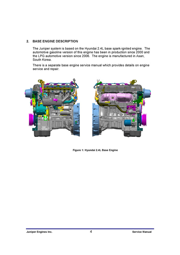 Clark Juniper - LPG2 4L (Rev3 June 2010) Service Manual - PDF Download