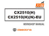 Kioti CX2510 Compact Tractor Service Manual