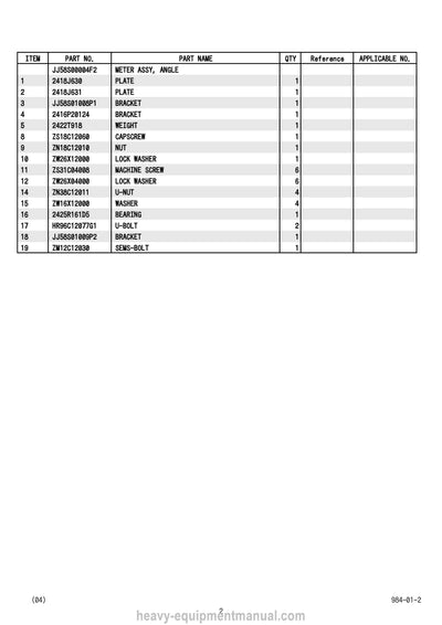Kobelco CK2750G-3 Crane Parts Manual - PDF Download