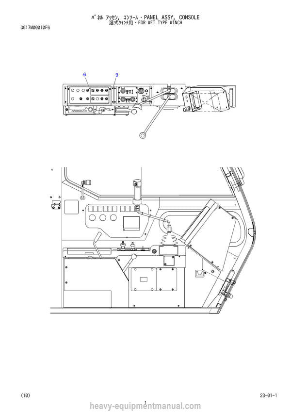 Kobelco CK850-2F Crane Parts Manual
