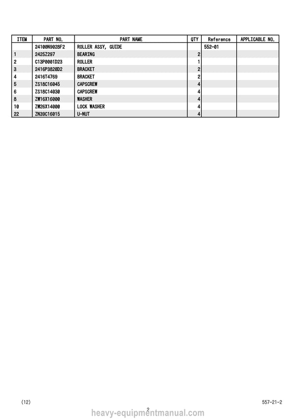 Kobelco CKE900G-2 Crane Parts Manual