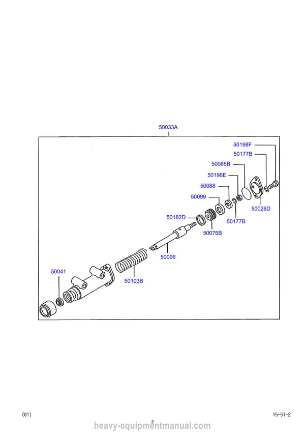 Kobelco RK250-6 Crane Parts Manual