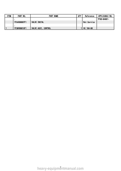 Kobelco SK235SR-5D Excavator Parts Manual - PDF Download