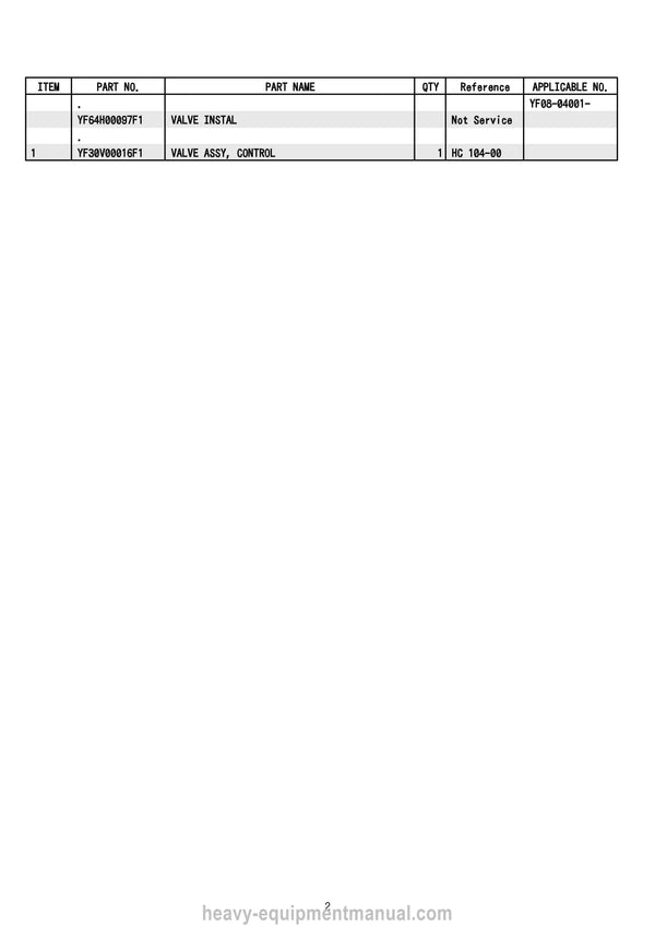 Kobelco SK235SR-5D Crane Parts Manual - PDF Download