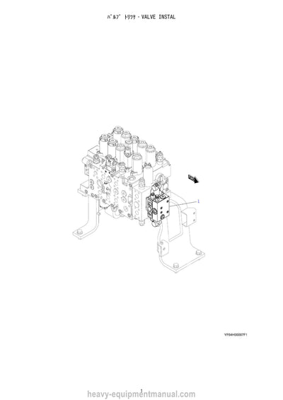 Kobelco SK235SR-5D Crane Parts Manual
