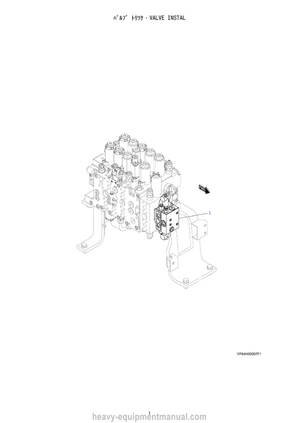 Kobelco SK235SR-5D Crane Parts Manual