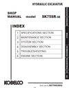 Kobelco Sk75sr-3e Excavator Service Manual - Download PDF