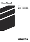 Komatsu 125E-5 SERIES Engine Shop Service Manual S/N ALL-UP