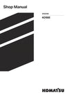Komatsu 4D98E Engine Shop Service Manual S/N 0-UP