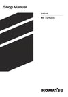 Komatsu 4P TOYOTA ENGINE (USA) IC FORKLIFT Shop Service Manual S/N 1-UP