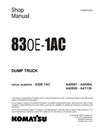Komatsu 830E-1AC Dump Truck Shop Service Manual A40987-A40994, A40996-A41139 and up (CEBM032803)