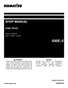 Komatsu 930E-5 Dump Truck Shop Service Manual A40067-A40215 and up