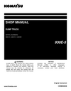 Komatsu 930E-5 Dump Truck Shop Service Manual A40216-A40329 and up (CEBM036506)
