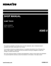 Komatsu 930E-5 Dump Truck Shop Service Manual A40512 and up