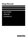 Komatsu D475A-8R Bulldozer Shop Service Manual S/N 55001-UP