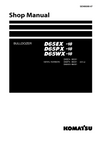 Komatsu D65EX-18, D65PX-18, D65WX-18 Bulldozer Shop Service Manual 96001 and up