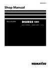 Komatsu D68ESS-12E0 Bulldozer Shop Service Manual J20001 and up (SEN05539-01)