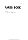 Komatsu FB07-3 FB09-3 Forklift Parts Manual SN 50001 and up