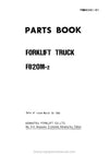 Komatsu FB20M-2 Forklift Parts Manual