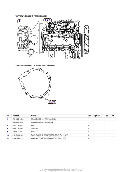 Komatsu FG25ST-14 BX-20 Series Parts Manual PDF Download