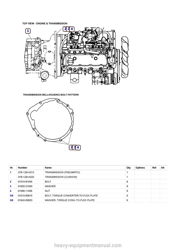 Komatsu FG25ST-14 BX-20 Series Parts Manual PDF Download
