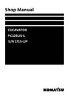 Komatsu PC128US-1 and additional models (JPN) Excavator Shop Service Manual S/N 1715-UP and more