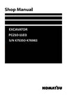 Komatsu PC210-11E0 Excavator Shop Service Manual S/N K75350-K76983 and more