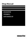 Komatsu PC30MR-3 and additional models (ITA) UP Excavator Shop Service Manual S/N F30001-UP
