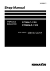 Komatsu PC360LC-11E0, PC360NLC-11E0 Hydraulic Excavator Shop Service Manual K75574 and up (UENBM00711)
