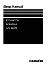 Komatsu PC4000-6 (DEU) Excavator Shop Service Manual S/N 08172