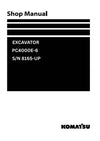 Komatsu PC4000E-6 (DEU) Excavator Shop Service Manual S/N 8165-UP