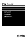 Komatsu PC950-11R Excavator Shop Service Manual S/N 10118-UP