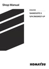 Komatsu SAA6D107E-3 (CHN) Engine Shop Service Manual S/N 26634517-UP