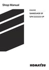 Komatsu SAA6D140E-5F (GBR) Engine Shop Service Manual S/N 11111111-UP