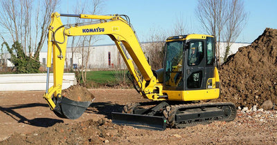 Komatsu PC80MR-5 Crawler Excavator Service Repair Manual SN F50003 & UP
