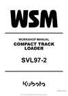 Kubota SVL97-2 Compact Track Loader Workshop Service Manual