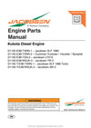 Kubota D1105 Series Diesel Engine Parts Manual PDF