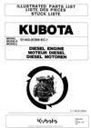 Kubota D1403-EBB-EC1 Diesel Engine Parts Manual PDF