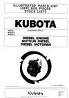 Kubota D722-BB-EC-STD-2 Diesel Engine Parts Manual PDF Download