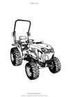 Kubota LX-351 Tractor Parts Manual PDF