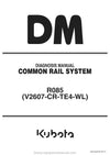 Kubota R085 Wheel Loader Diagnosis Manual (RY910-22840) PDF Download
