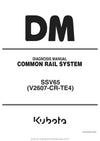 Kubota SSV65 Skid Steer Loader Diagnosis Manual PDF Download