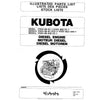 Kubota V1505 Series Diesel Engine Parts Manual PDF