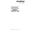 Kubota V2003-M-T-E2B Diesel Engine Parts Manual PDF