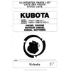 Kubota V2003-T-EBB-EC-1 V2003-T-EBB-EC-STD-3 Diesel Engine Parts Manual PDF