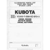 Kubota V3300-T-EBB-EC-STD-3 Diesel Engine Parts Manual PDF