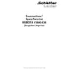 Kubota V3600-E3B Diesel Engine Parts Manual PDF