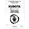 Kubota Z402-B Aixam-1 Diesel Engine Parts Manual PDF
